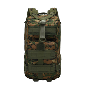 Sac à dos tactique Oxford 30L avec fermeture éclair, système Molle camouflage pour hommes, survie en plein air, randonnée, trekking, chasse - Product Image 1