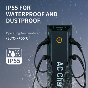 44kW Dual Gun AC EV Cargador de pie Nueva condición Tipo 2 Conector OCPP 1,6 <span class=keywords><strong>Precio</strong></span> directo de fábrica - Product Image 4