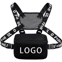 Sac de Poitrine Armiya en Promotion pour Hommes – Sac à Dos Gilet Léger pour la Course, Pochette de Poitrine avec Support Téléphone pour Entraînements, Course à Pied et Randonnée