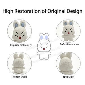 Peluche Coniglio Promozionale Personalizzato su Misura, Giocattolo in Peluche a Forma di Coniglio Cartone Animato, Mini Peluche Animale Personalizzato - Product Image 2