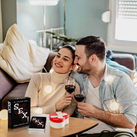 Les positions sexuelles les plus chaudes - Cartes de positions sexuelles pour adultes - Cartes de jeu pour la chambre à coucher - Illustrées avec des images - Jeux amusants pour couples en soirée romantique