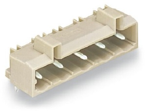 <strong>721</strong>-834/001-000 4-pole, single-row, angled pin header MCS connector, 7.5mm pitch, 50 V, through-hole mounting, cover for the <strong>721</strong> - Product Image 1