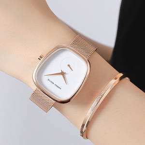 HANNAH MARTIN fábrica de relojes moda señoras minimalista Japón movimiento impermeable 3 Bar logotipo personalizado relojes reloj de cuarzo para mujer - Product Image 2