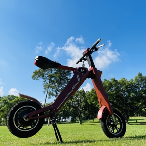 Bicicleta Eléctrica Plegable Ligera para Adolescentes y Mujeres 2026, Llantas Tubeless de 12 Pulgadas, Batería de Litio de 48v, Cuadro de Aluminio, Motor sin Escobillas de 250w, Jyop-ak1 - Product Image 2