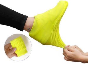 Couvre-bottes de pluie imperméables et antidérapants épaissis pour hommes et femmes, résistants à l'usure, pour le camping et les activités de plein air, vente en gros - Product Image 5