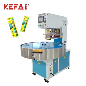 KEFAI Automatic Turable PVC Toothbrush Blister Packaging Machine Customized With Pick Up Robot Hand