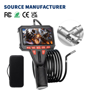 Mini caméra <span class=keywords><strong>endoscopique</strong></span> 1080P avec écran IPS de 4,5 pouces, capteur CMOS, objectif court de 6 mm, 1 m, étanche IP67, H.265, carte SD, portable - Product Image 2