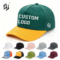Topi Trucker OEM Musim Panas Anti Air, Bernapas, Bordir Logo, Cetak, Terstruktur, Bagian Atas Keras untuk Cuaca Hujan