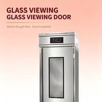 Armoire de fermentation professionnelle pour pâte, 18-40 plateaux, en acier inoxydable, pour boulangerie