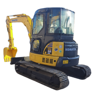 Mini pelle sur chenilles Komatsu Pc55 d'occasion de haute qualité 5.5 tonnes à vendre Pc 55 Digger Pc55MR - Product Image 2