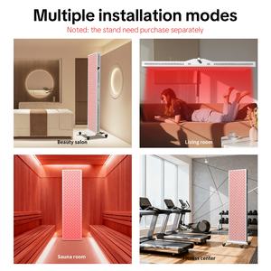 Di grandi dimensioni Full Body infrarossi LED luce rossa pannello terapia 660/850/1060nm 6 Spectrums con Touch Screen LCD tipo in piedi - Product Image 6