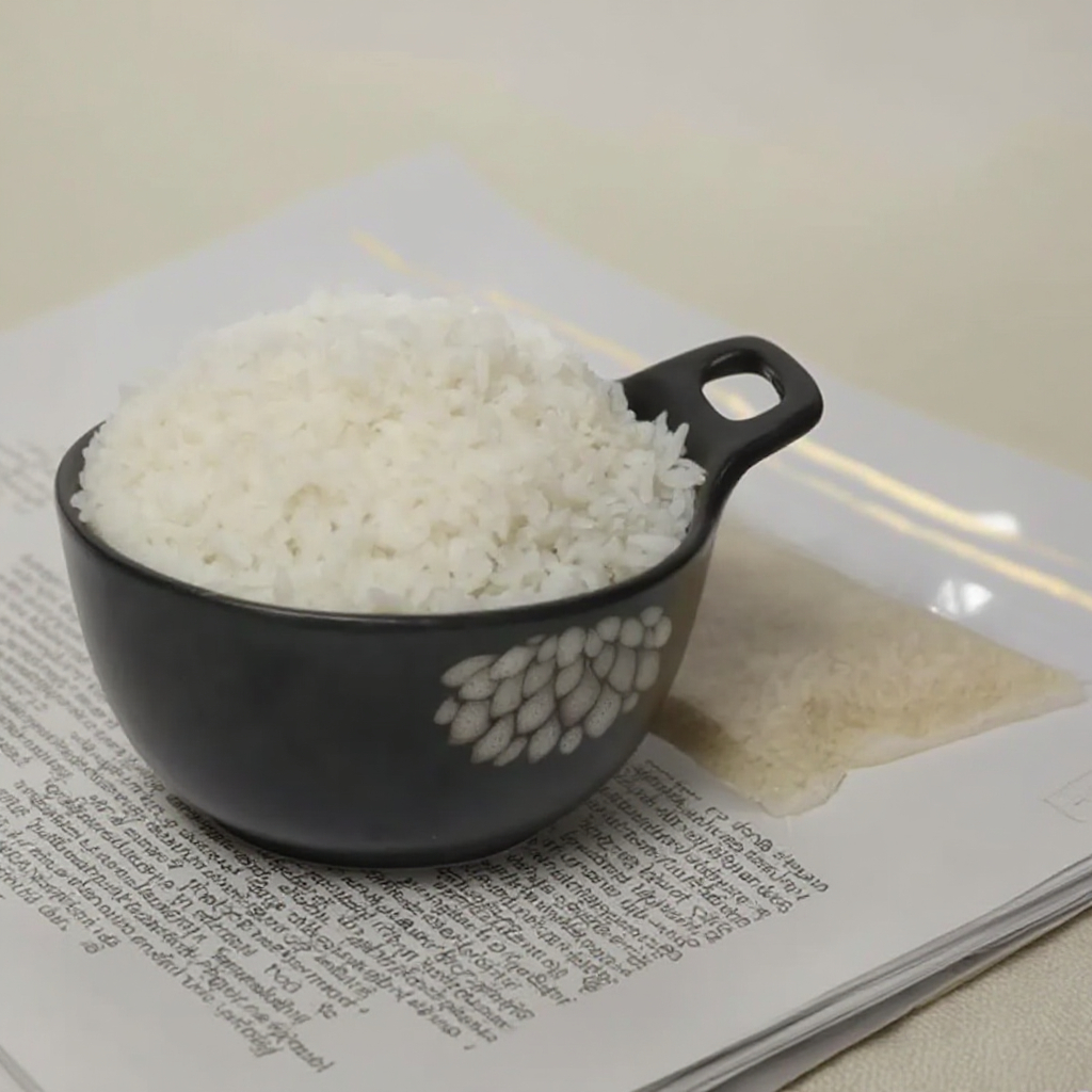 Без сахара низкоуглеродистый сухой коньячный рис тонкий китайский рис keto shirataki рис