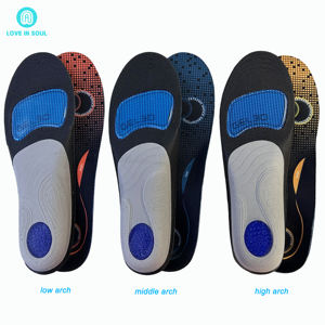 Plantillas para pies de fascitis Plantar Loveinsoul, insertos ortopédicos de soporte de arco, plantilla ortopédica para aliviar los pies planos, dolor de pie de arco alto - Product Image 1