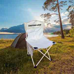 Custom Lightweight Outdoor Folding <b>Foldable</b> Fishing Chair Camping <b>Beach</b> Chair Stainless Steel Camping Chair - Product Image 1