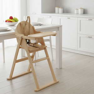 เก้าอี้สูงสำหรับเด็กแบบสแกนดิเนเวียอเนกประสงค์ดีไซน์ไม้ - Product Image 5