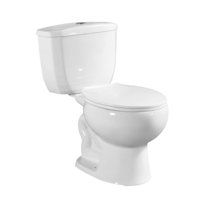 สุขภัณฑ์เซรามิกแบบอเมริกันสองชิ้น <span class=keywords><strong>ราคา</strong></span>ประหยัด สำหรับห้องน้ำโรงแรม ระบบไซฟอน - Product Image 1