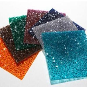 Tablero de partículas de diamante de <span class=keywords><strong>policarbonato</strong></span> de luz suave y resistencia de alto impacto Anti-UV al mejor <span class=keywords><strong>precio</strong></span> <span class=keywords><strong>para</strong></span> puertas y <span class=keywords><strong>ventanas</strong></span> - Product Image 1