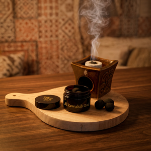 Al Kawakib <b>Oud</b> Bukhoor Incense Burner with Solid Incense Balls Long-lasting Aromatherapy <b>Diffuser</b> for Winter & Spring Home Use - Product Image 2