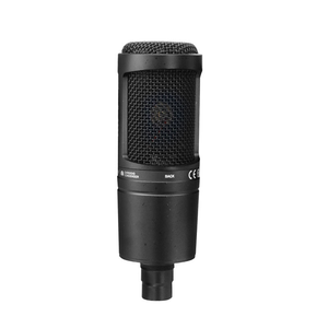 Microphone de studio à condensateur cardioïde <span class=keywords><strong>AT2020</strong></span>, vente chaude, microphone filaire en métal pour projets à domicile avec connecteur XLR - Product Image 5