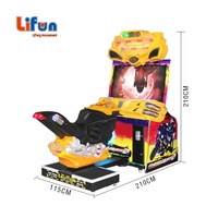 Machine de jeu d'arcade de course de moto Custom LIFUN FF Moto Super Bike 2, à monnayeur, en métal, garantie 1 an