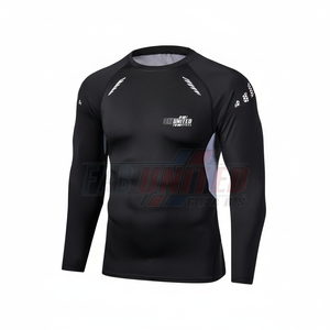 Men's Performance Fit <b>Compression</b> <b>Shirt</b> Slim Fit with Anti-Odor and Cooling Effect - Product Image 1
