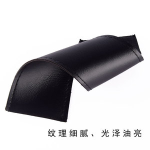 Étui à crayons en cuir 14cm 5cm 19.5cm 5.5cm, petit sac rectangulaire pour stylos et couteaux - Product Image 5