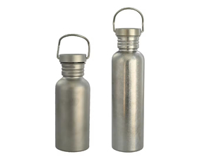 Titanium <b>Cups</b> Sports Bottle Outdoor Sports Thermos Bottle and Titanium <b>Camping</b> Titanium Water Bottles - Product Image 1
