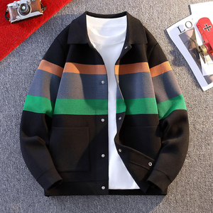 Maglione da uomo classico maglione morbido con finiture calde tessuto resistente a maglia antirughe caratteristica ODM - Product Image 3