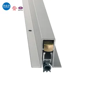 CE Silicon Rubber UL Listed door sweep Automatic Door Bottom Seal for wooden door
