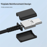 Venta al por mayor 5A Cable de datos 1M Tipo C a C 60W Cable de datos con transmisión de datos Vr Link Cable para teléfono móvil Galaxy S24