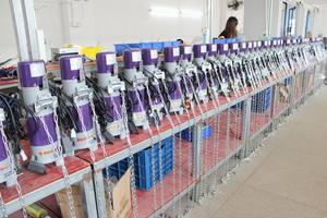 محرك حديث أوتوماتيكي للستائر المعدنية لأبواب الكراجات والفيلات والفنادق وآلة تشغيل وفتح الأبواب المنزلقة - Product Image 2