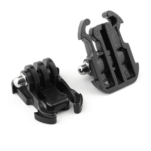 Adaptador de montaje para <span class=keywords><strong>GoPro</strong></span> <span class=keywords><strong>HD</strong></span> Hero 6 5 4 3 2 1 3 + Cámara, hebilla de liberación rápida, soporte básico, hebilla plana, Base para casco - Product Image 3