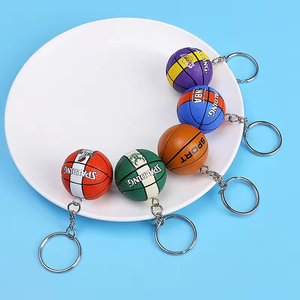 Porte-clés sur le thème du <span class=keywords><strong>basket</strong></span>-ball <span class=keywords><strong>NBA</strong></span> en gros Porte-clés en caoutchouc PVC Cadeau pour les fans - Product Image 5