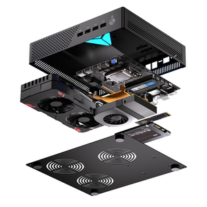 Mini Pc üreticileri çekirdek I9 I7 I5 9900T Gamer RTX3050 8G 64GB DD4 <span class=keywords><strong>RAM</strong></span> 2TB SSD NVME WiFi6 8 çekirdek <span class=keywords><strong>3</strong></span> görüntüler 8K Mini PC için - Product Image 4