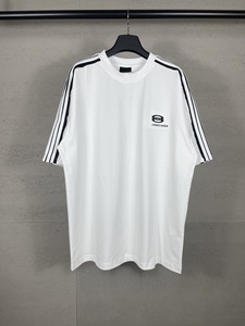 T-shirt a maniche corte Paris 2026 B Brand Street Style con logo ricamato, traspirante e vestibilità ampia - Product Image 6