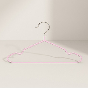 Colgador de ropa para niños, tipo gancho rectangular antideslizante, organizador de ropa para bebés y niños medianos y grandes - Product Image 2