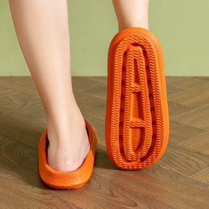 Home Slippers Thick Sole 4.0 Cm EVA <b>Soft</b> Indoor For Couples Adult Unisex - Product Image 4