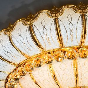 Offre Spéciale rond LED plafonniers en cristal salon design de luxe plafonniers en or - Product Image 5