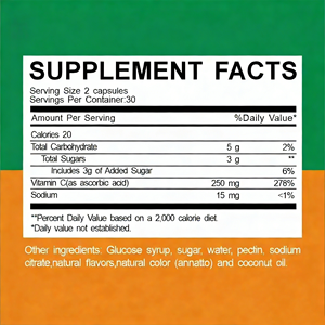 Suplemen Kapsul VitaHall Vitamina C Complex Asam Folat Multivitamin Vitamin B Complex untuk Mendukung Kesehatan Otak - Product Image 2