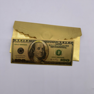 Sobre Personalizado con Papel Dorado, Sobre para Billetes de 100 Dólares, Empaque para <span class=keywords><strong>Sobres</strong></span> - Product Image 5