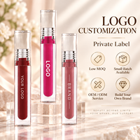 Gloss à lèvres miroir RTS 4ml, haute brillance, hydratant, faible transfert, faible MOQ 2 pièces, vente en gros, logo personnalisé