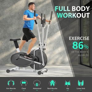จักรยานออกกำลังกายแบบวงรีสำหรับใช้ในบ้าน ราคาประหยัด รุ่น OB8008 Orbitrac Bike Trainer OB8008 - Product Image 6