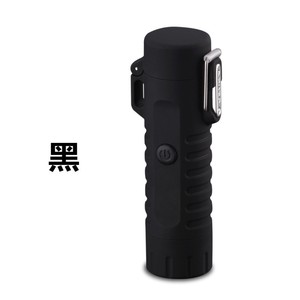 Linterna para acampar al aire libre con encendedor de doble arco, recargable por USB, resistente al viento y al agua para uso en exteriores - Product Image 5