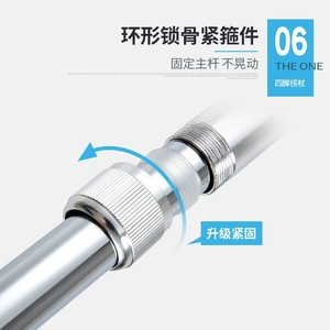 Healthy Four-legged Walking Stick Telescopic Anti-slip Lightweight For <b>Elderly</b> Home Use - Product Image 3