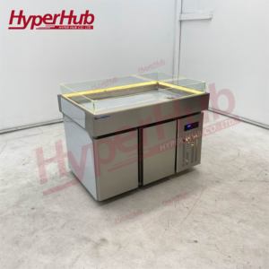 Congélateur Commercial Monotempérature à Congélateur Supérieur pour Fruits de Mer, Viandes et Légumes Surgelés, Vitrine Réfrigérée pour Supermarché, 2 Étoiles - Product Image 3