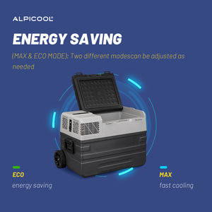 Alicool — réfrigérateur, 25 l, glacière pour voiture, pour la maison, 12v, 24v dc, compresseur d'air, pour la maison, pour une installation solaire, NX62 - Product Image 5