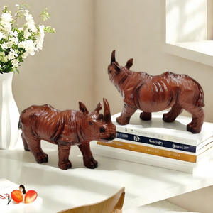 Nueva Figura Decorativa de Resina Artística con Diseño de Toro de Granja Chino y Acabado de Madera, Niu Yunhengtong, para Decoración de Hogar y Mesa, Amuleto de Buena Suerte - Product Image 3