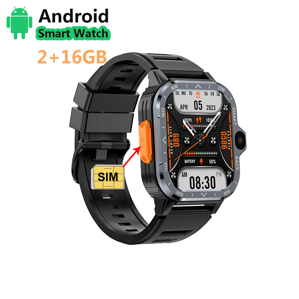 Reloj negro 2+16GB