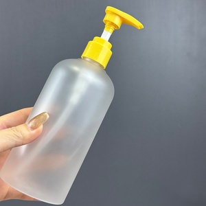 Skincare Green Recycled PET With Custom 200ml 260ml 300ml 400ml 500ml Sprayer Frost Liquid Soap Plastic <b>PUMP</b> <b>Bottle</b> Packaging - Product Image 3