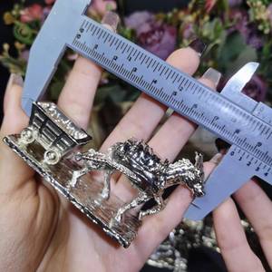 Mineur d'or sculpté en quartz naturel Offre Spéciale sur l'artisanat de sculpture de <span class=keywords><strong>collection</strong></span> de spécimens de cristal minéral - Product Image 4